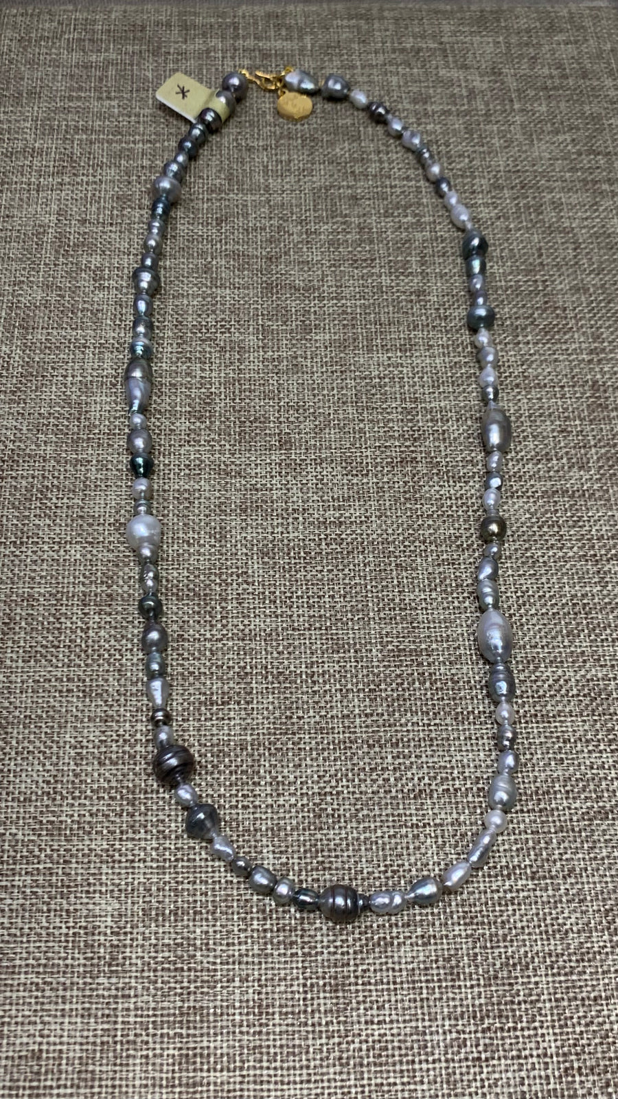 Mid-length | Tahitian Keshi Pearls | 21.5”