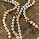 Edison Pearls on Colorful Cord Necklace | 32"