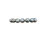 Tahitian Pearls Tan Leather Bracelet | 7.5-8"