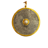 Coin Pendant w/ Pearl