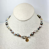 Lola Choker | Whiskey Leather | 16"
