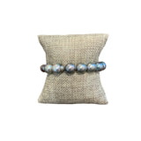 Tahitian Pearls on Leather Bracelet | 7-7.5"