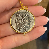 Janus Coin Pendant