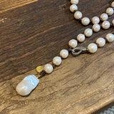 Diamond Clasp Princess Necklace