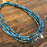 Opera Apatite w/ Diamond Clasp Necklace | 64"