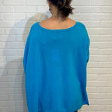 KT - Minie Sweater | Bleu Fluo