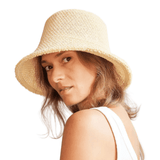 HA - Penny Woven Bucket Hat | Natural