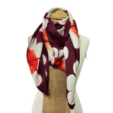 DN - Daisy Silk Scarf | Chilly Cassis