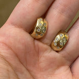 Earrings | Huggies Yellow Gold