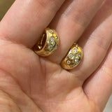 Earrings | Huggies Yellow Gold