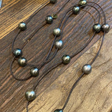 Tahitian Pearl Sautoir Necklace | 50"