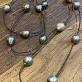 Tahitian Pearls Sautoir Necklace | 51"