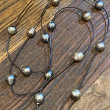 Tahitian Pearls Sautoir Necklace | 51"