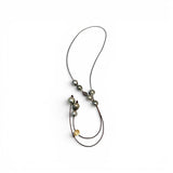 Tahitian Pearl 3 Way Necklace with Diamond Roundel