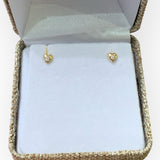 Earrings | Hearts - 14K Gold w/ Diamond