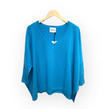 KT - Minie Sweater | Bleu Fluo