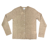 UN - Cashmere Silk Cardigan | Taupe