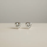 KCTS - White Zircon Martini Studs Round | .99ct