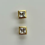 KCTS - White Sapphire Halo Earring | .85ct