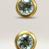KCTS - Paraiba Tourmaline Bezel Stud | 0.77ct