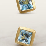 KCTS - Aquamarine Square Bezel | 0.63ct