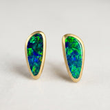 KCTS - Opal Fancy Cut Bezel Earring | 2.11ct