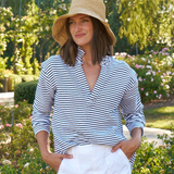 FE - Patrick Popover | White and Navy
