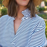 FE - Patrick Popover | White and Navy