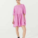 LT - Alcala Linen Dress | Petunia Pink