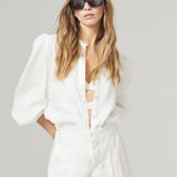LT - Meknes Linen Shirt | White