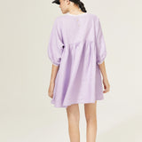 LT - Alcala Linen Dress | Lilac