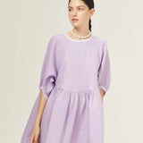 LT - Alcala Linen Dress | Lilac