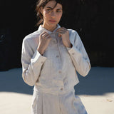 LP - Milly Linen Jacket | Oatmeal