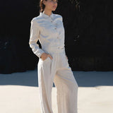 LP - Milly Linen Jacket | Oatmeal