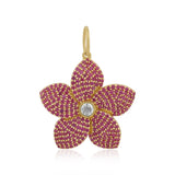 14K DIAMOND PENDANT PD-2885