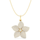 14K DIAMOND PENDANT PD-6243