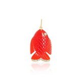WC - Fish Pendant | Orange | PD-6724