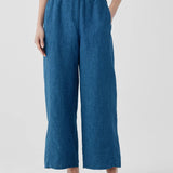 EF - Wide Leg Ankle Pant | Atlantis