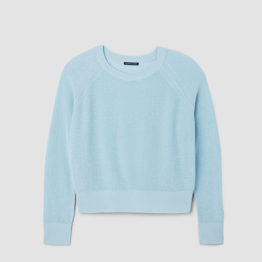 EF - Organic Linen Cotton Wedge Sweater | Breeze