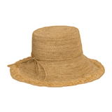 HA - Packable Raffia Bucket | Natural