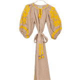 BC - Vita Fleur Puff Veronica | Beige Yellow