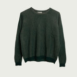 MITS - Ribbed Two-Tone Sweater | Conifer and Patina