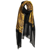 MITS - Cashmere and Silk Scarf | Zeebag Protector and Black