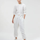 LT - Meknes Linen Shirt | White