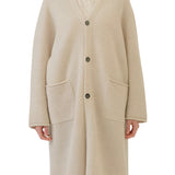 PDC - Cardigan Coat | Ivory