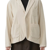 PDC - Corduroy Tailored Jacket | Ivory