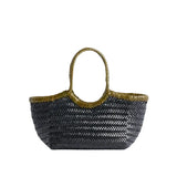 DD - Nantucket Small Bi-Colour Bag | Black Khaki