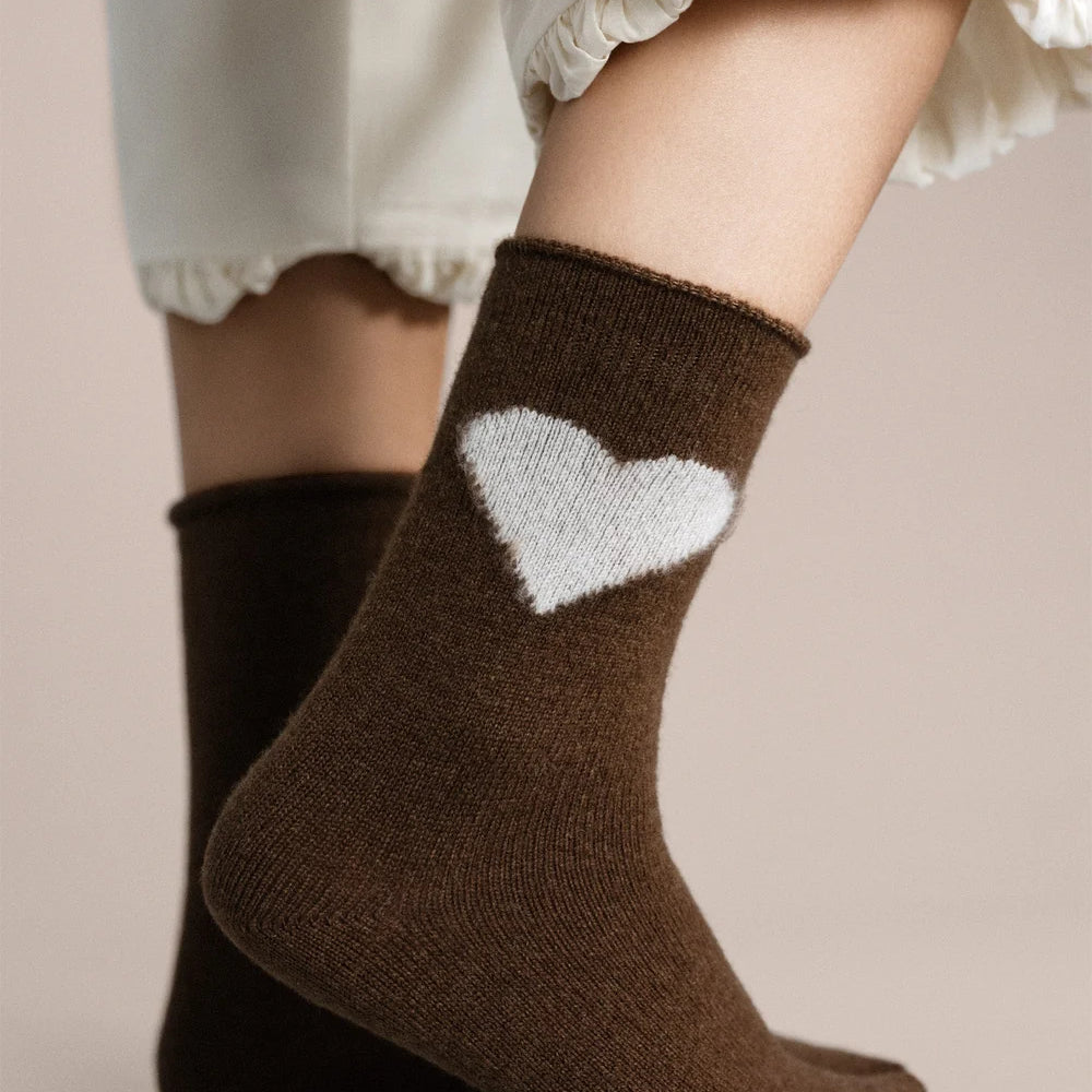 HFB - Love Cashmere Crew | Brown