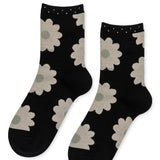 HFB - Blooming Daisy Short Crew | Black