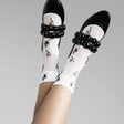 HFB - Rosebud Sheer Crew | White